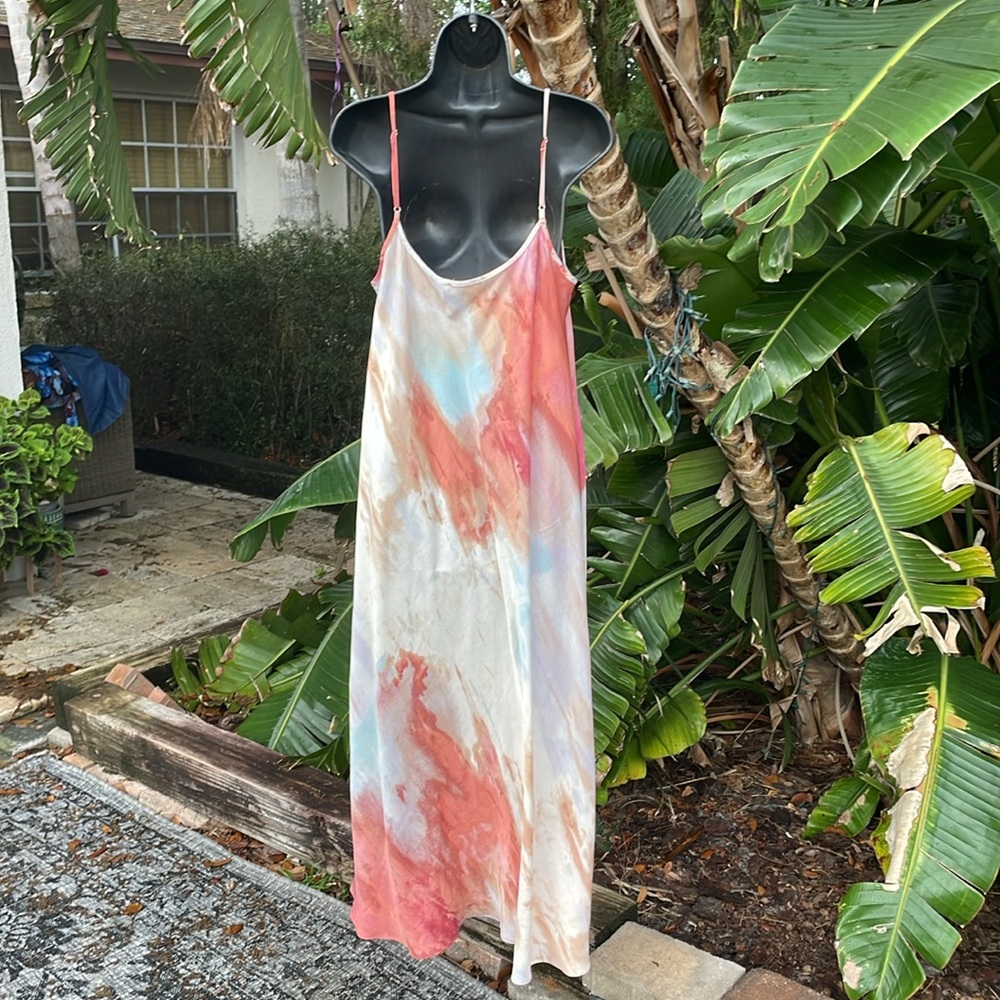 Donna Karan satin slip dress - Picture 4 of 8